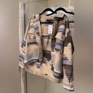 Yellowstone-chic flannel/shacket